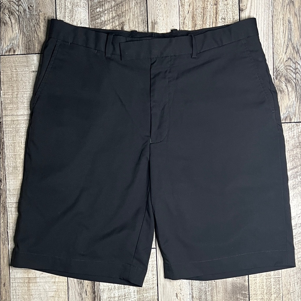 RLX Ralph Lauren Black Men's Flat Front Shorts